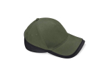 Casquette bicolore 5 pans