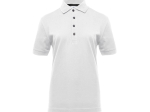 Polo femme boutons contrastés