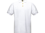 Polo avec boutons contrastés