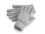 Gants en maille côtelée