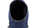 Capuche en softshell avec biais contrasté