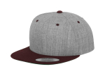 Casquette snapback bicolore