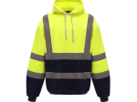 Sweat capuche haute visibilité