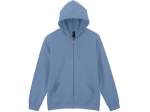Sweat à capuche zippé unisexe
