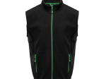 Bodywarmer polaire contrasté