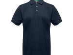 Polo avec boutons contrastés