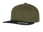 Casquette 5 pans snapback