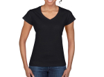 Tee-shirt col v femme