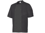 Veste de cuisinier mc avec boutons pression