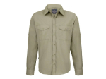 Chemise manches longues en polyester recyclé
