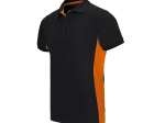 Polo bicolore manches courtes