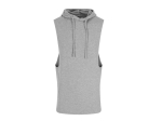 Sweat à capuche sans manche