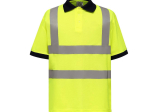 Polo manches courtes haute visibilité