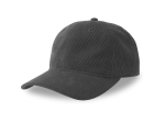 Casquette 6 pans mid visor corduroy recyclé