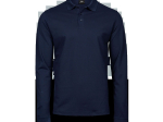 Polo stretch manches longues homme