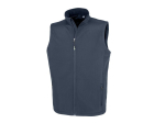 Bodywarmer softshell homme en polyester recyclé