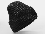 Bonnet tricoté avec zone de marquage