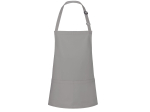 Tablier à bavette court avec boucle et poche