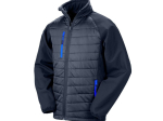 Veste bi-matière