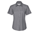 Ladies' short sleeve tailored oxford shirt