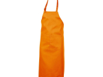 Tablier à bavette 100% coton avec poche