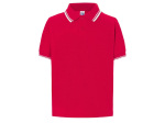 Polo enfant contrasté