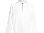 Sweat manches raglan col zippé