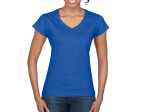 Tee-shirt col v femme