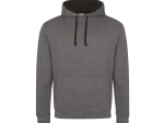 Sweat capuche contrastée