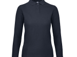 Polo manches longues femme