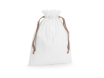 Sac en coton avec ruban