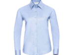 Ladies' long sleeve tailored oxford shirt
