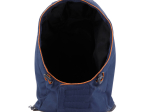 Capuche en softshell avec biais contrasté