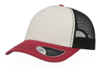Casquette rapper en coton canvas