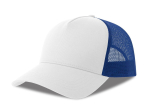 Casquette 5 pans style trucker en coton