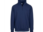 Sweat col zippé