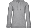 Sweat capuche zippé organique femme