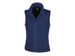 Bodywarmer softshell imprimable femme