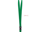 WIDE LANY - Lanyard crochet métal 25mm