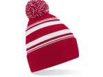 Bonnet de supporter rayé