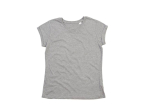 Tee-shirt femme manches roulées