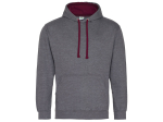 Sweat capuche contrastée