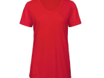 Tee-shirt col v femme tri-blend