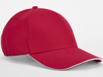 Casquette en coton organique avec liseré