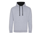 Sweat capuche contrastée