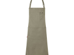 Tablier à bavette style jean