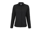 Chemise manches longues en polyester recyclé femme