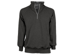 Sweat col zippé