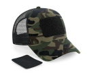Casquette avec empiècement amovible