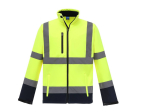 Veste softshell haute visibilité